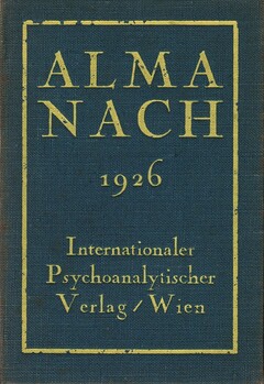 Almanach der Psychoanalyse 1926