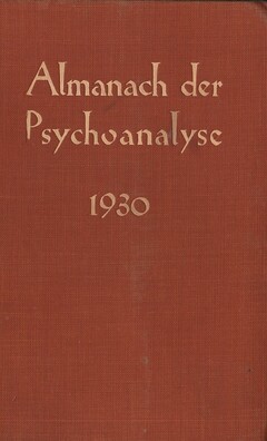 Almanach der Psychoanalyse 1930