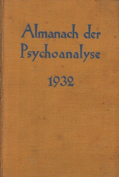 Almanach der Psychoanalyse 1932
