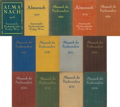 Almanach der Psychoanalyse, 1926–1938 (= alles)